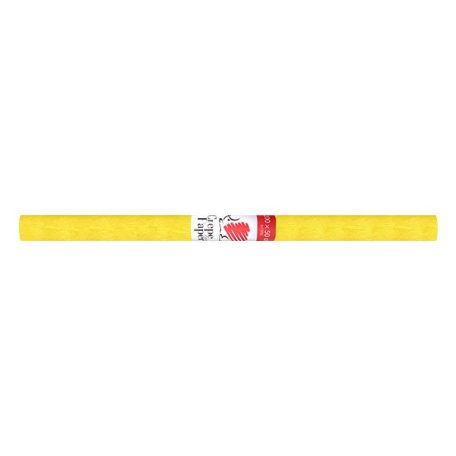 Krepp papír ICO Süni 50x200cm sárga
