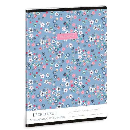 Leckefüzet ARS UNA A/5 32 lapos Pearl Blossom blue