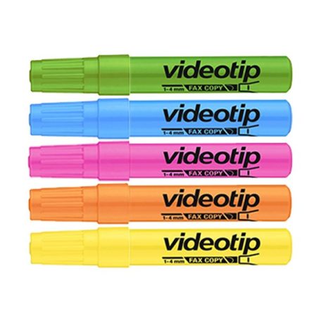 Szövegkiemelő ICO Videotip 1-4mm 5 darabos