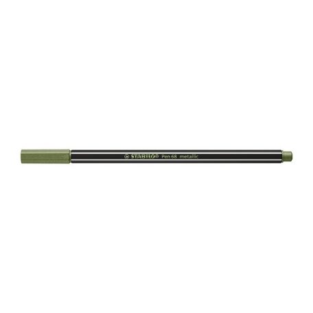 Filctoll STABILO Pen 68 metallic világoszöld
