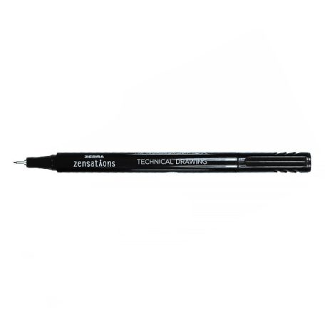 Tűfilc ZEBRA Technical Drawing Pen 0,3 mm fekete