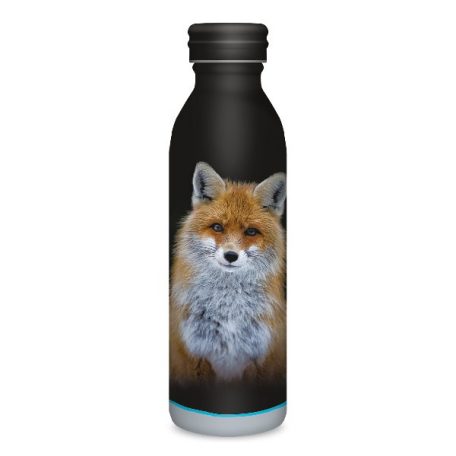 Kulacs duplafalú ARS UNA fém 600 ml MB. Fox